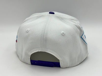 Hindi Tambay Promo Cap V2 – White/Purple Snapback