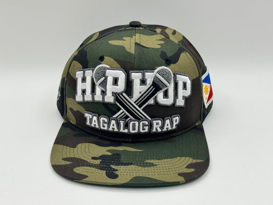 HIP HOP Tagalog Rap Camo Cap by Hustle4D