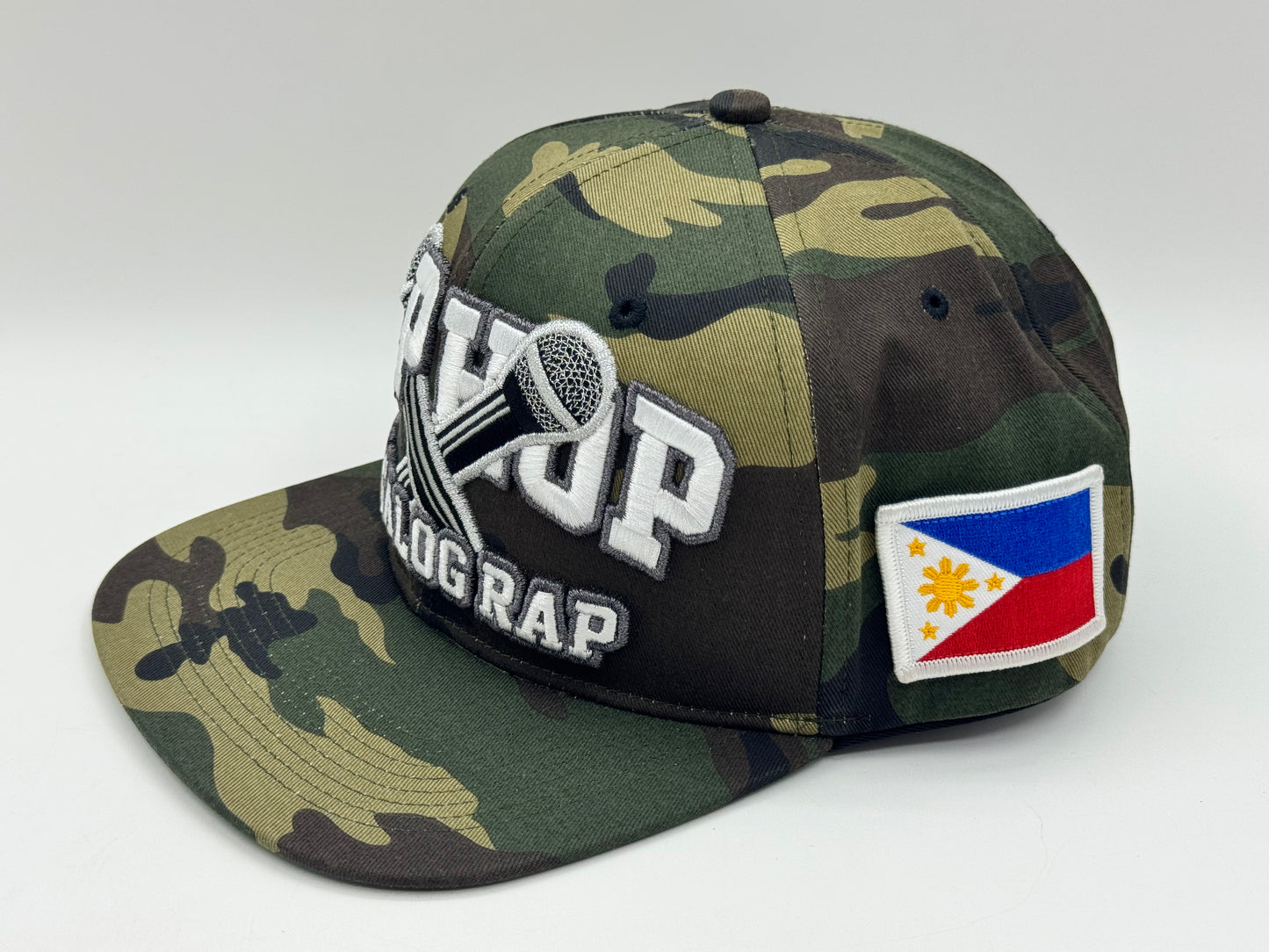 HIP HOP Tagalog Rap Camo Cap by Hustle4D