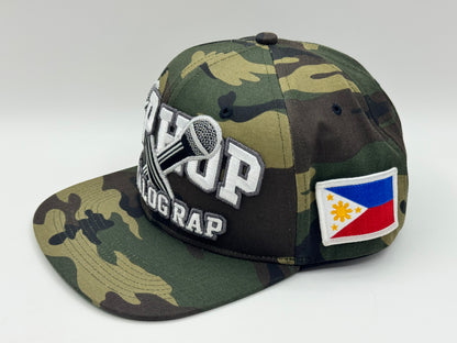 HIP HOP Tagalog Rap Camo Cap by Hustle4D