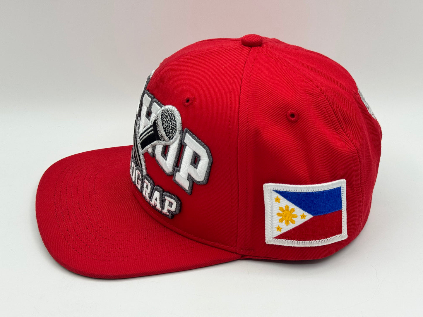 HIP HOP Tagalog Rap Red Cap by Hustle4D
