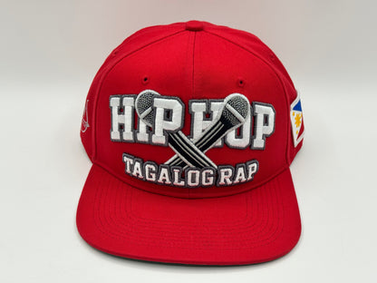 HIP HOP Tagalog Rap Red Cap by Hustle4D