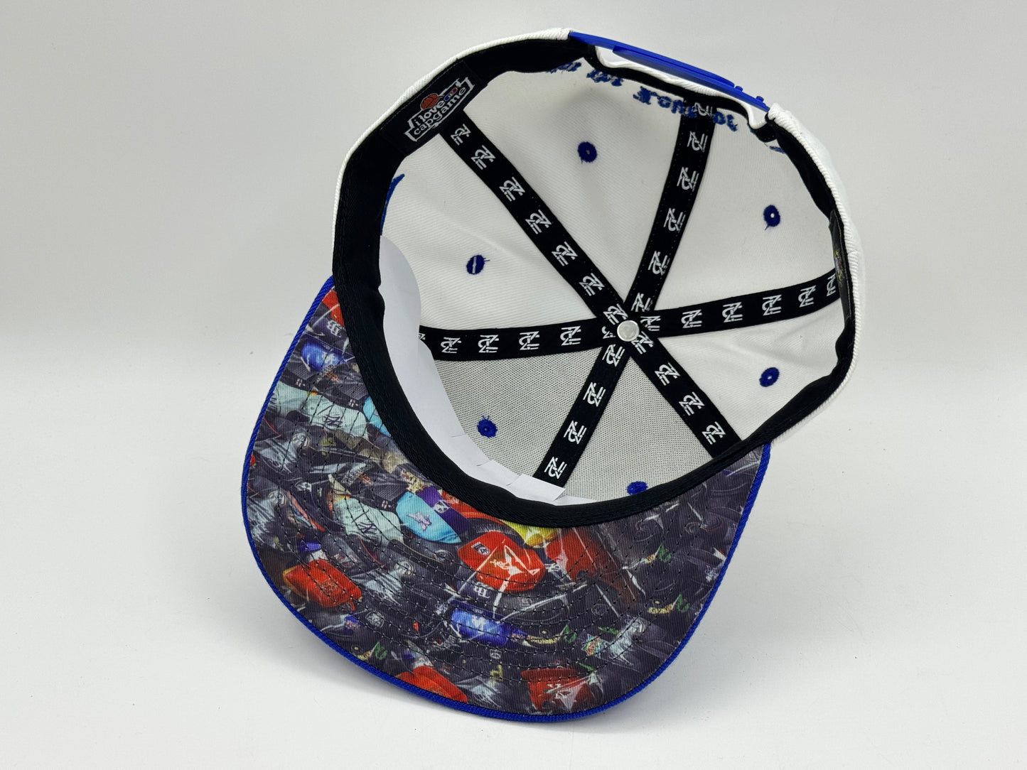 I Love Cap Game – Blue/White Two-Tone Snapback by Theitz Capszone