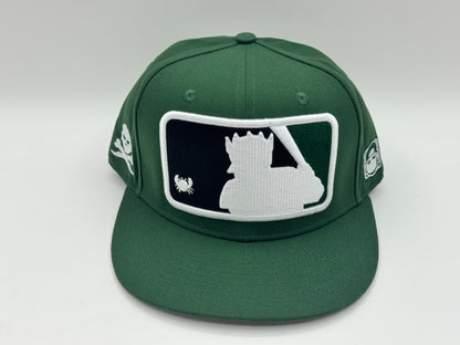 Kill Crab Green Snapback by KRWN