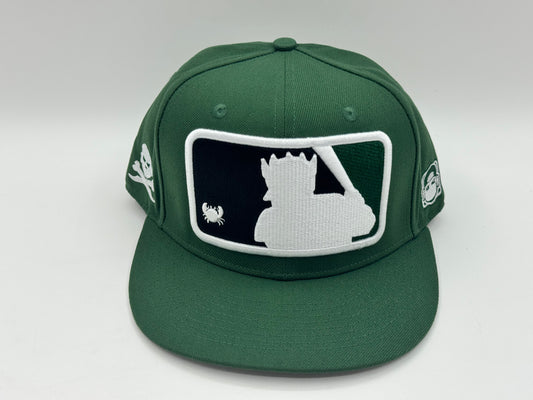Kill Crab Green Snapback by KRWN