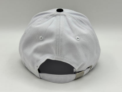 “Talent Over Bullshit” Dad Hat – White/Black by KRWN