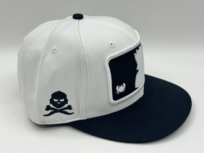 Kill Crab OG White Dome Snapback by KRWN