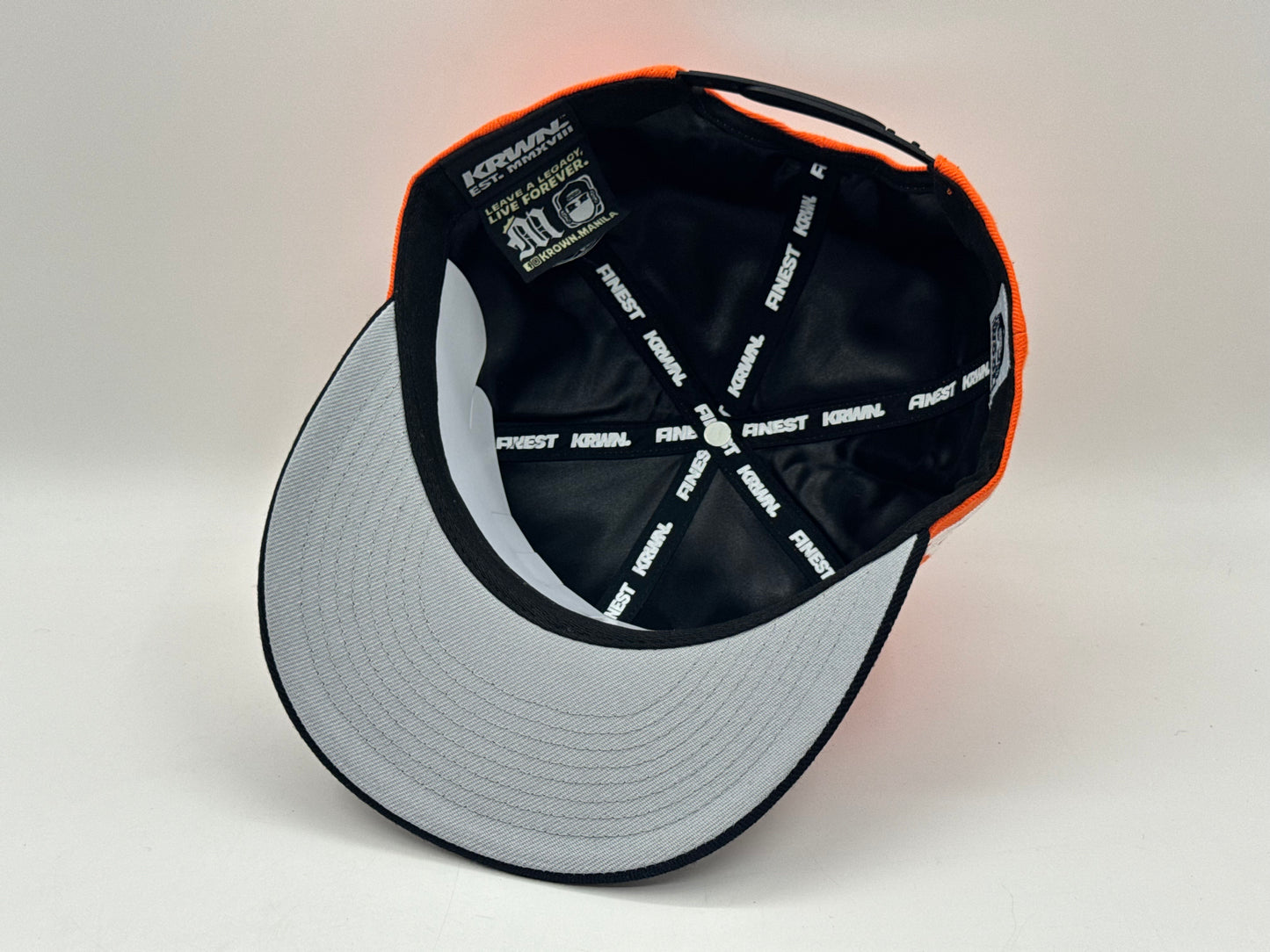 Kill Crab Orange Snapback by KRWN