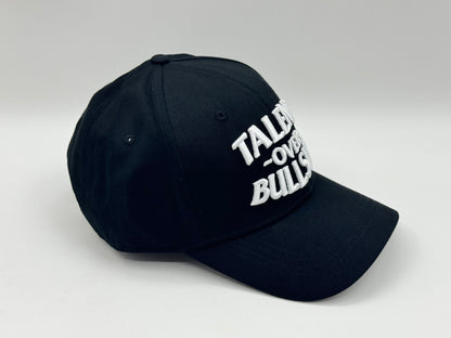 “Talent Over Bullshit” Dad Hat – Black by KRWN