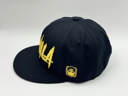 Manila Kings Black/Gold Snapback by KRWN
