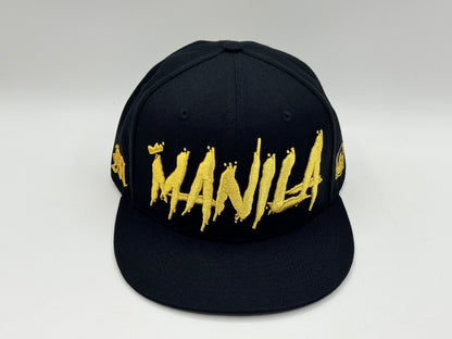 Manila Kings Black/Gold Snapback by KRWN