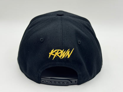 Manila Kings Black/Gold Snapback by KRWN