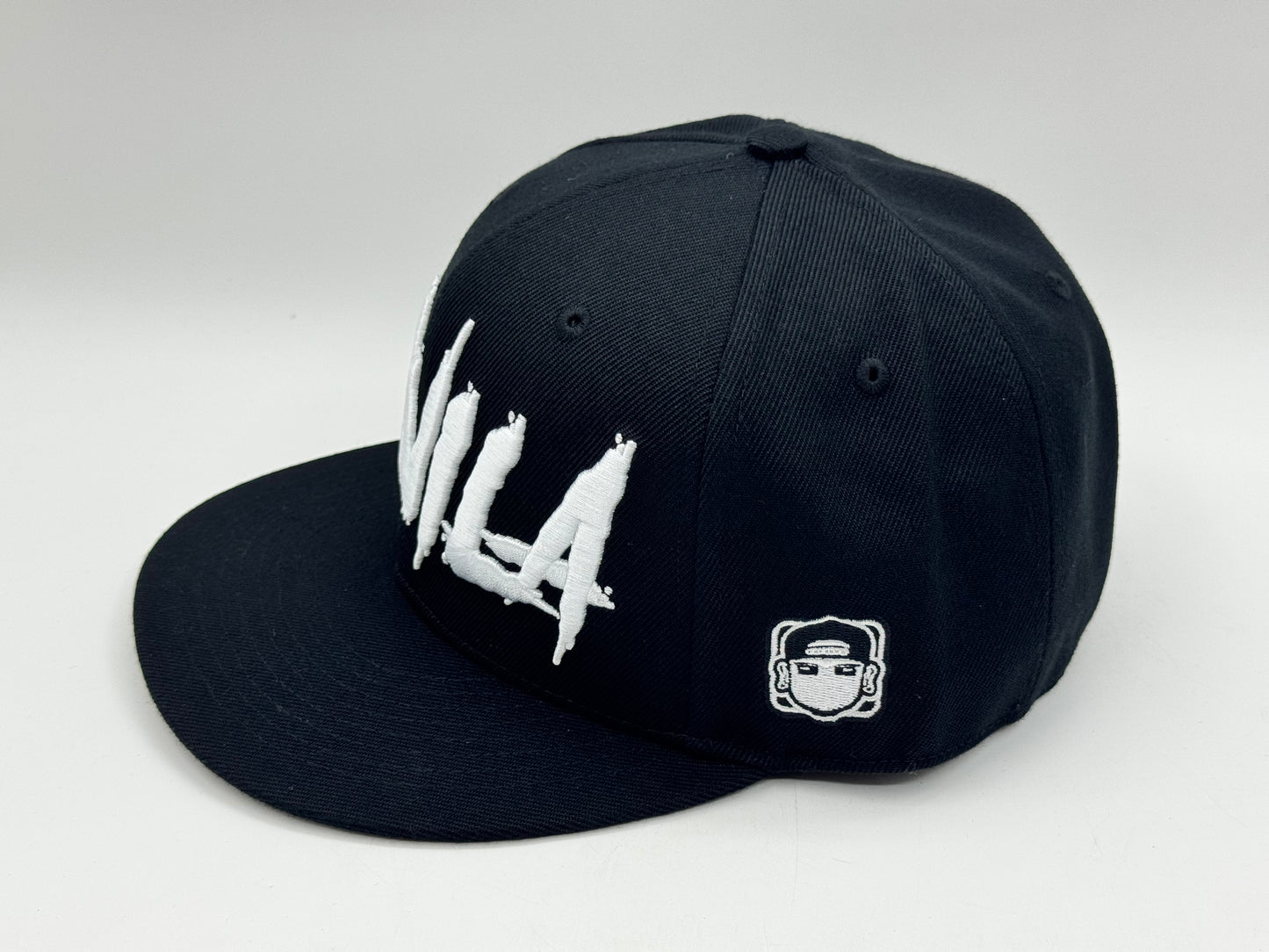 Manila Kings Black/White Snapback by KRWN