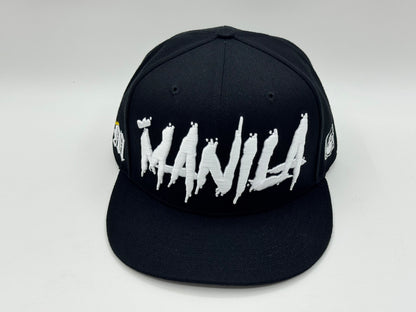 Manila Kings Black/White Snapback by KRWN