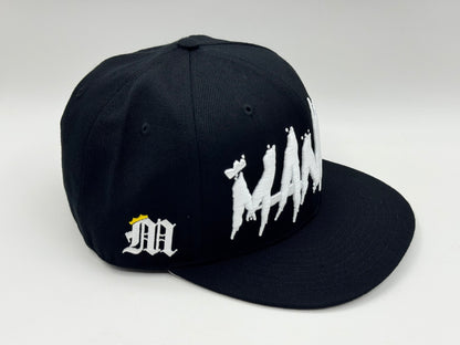 Manila Kings Black/White Snapback by KRWN