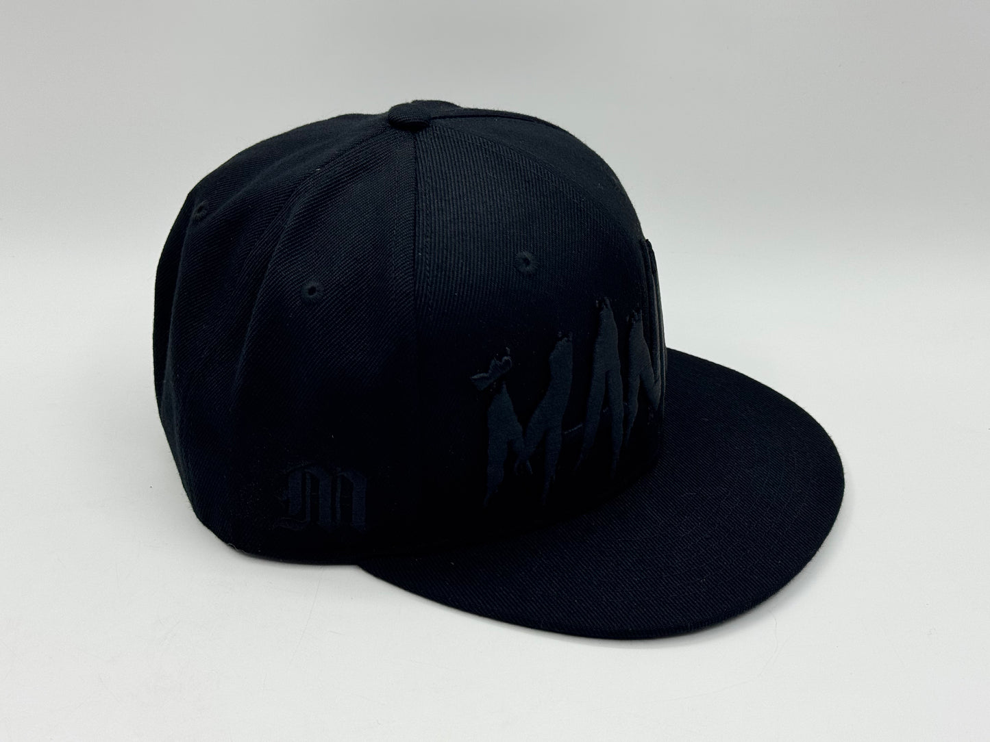 Manila Kings Triple Black Snapback by KRWN