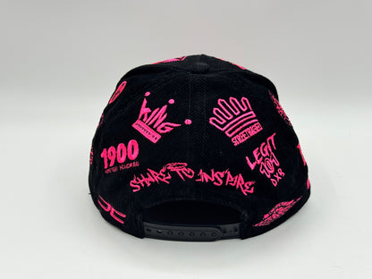 Team Quiet Locals V1 “Hot Pink” Snapback by PKC