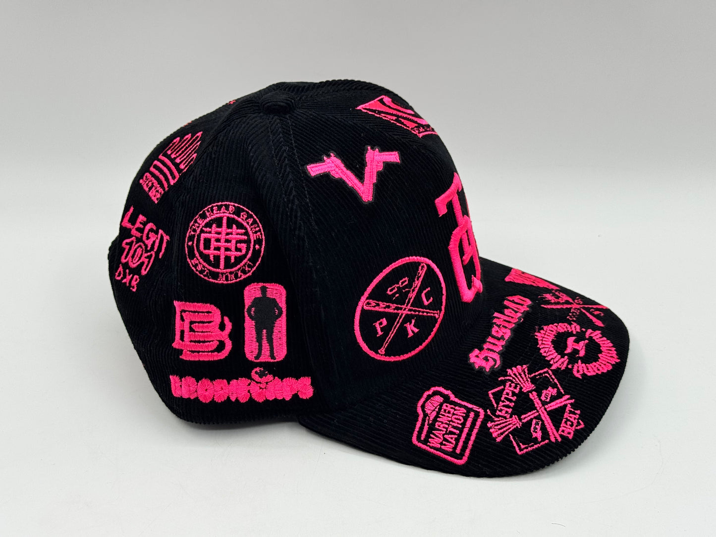 Team Quiet Locals V1 “Hot Pink” Snapback by PKC