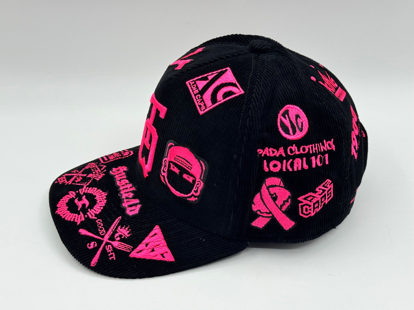 Team Quiet Locals V1 “Hot Pink” Snapback by PKC