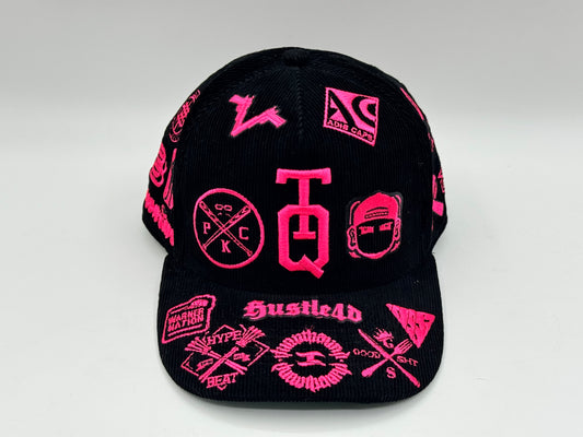 Team Quiet Locals V1 “Hot Pink” Snapback by PKC