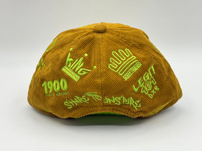 Team Quiet Locals V1 “Mustard” Snapback by PKC
