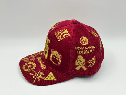 Team Quiet Locals V1 “Maroon” Snapback by PKC