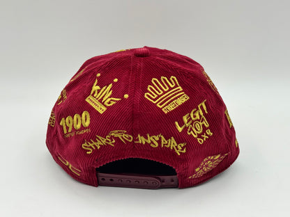 Team Quiet Locals V1 “Maroon” Snapback by PKC