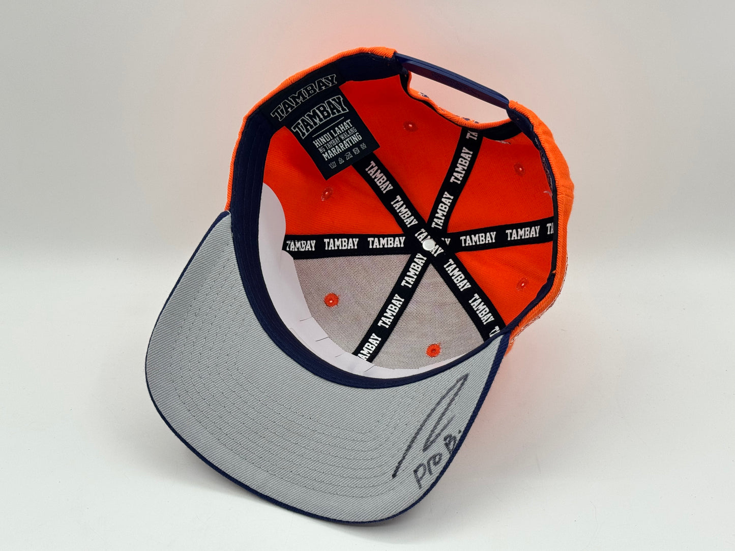 Tambay Cap V16 S2 “Ponkan” Snapback – Signed by Pio Balbuena