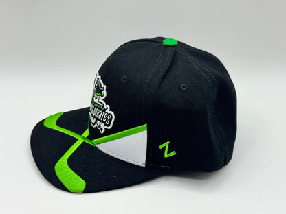 Savannah Ghost Pirates Snapback Cap – Black / Green