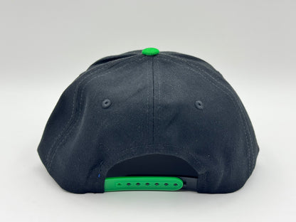 Savannah Ghost Pirates Snapback Cap – Black / Green
