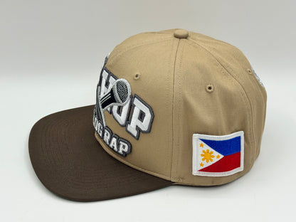 HIP HOP Tagalog Rap Khaki Cap by Hustle4D