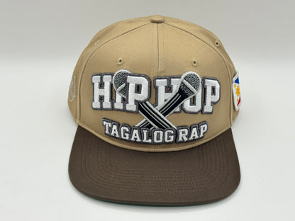 HIP HOP Tagalog Rap Khaki Cap by Hustle4D