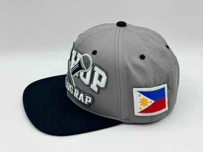 HIP HOP Tagalog Rap Gray Cap by Hustle4D