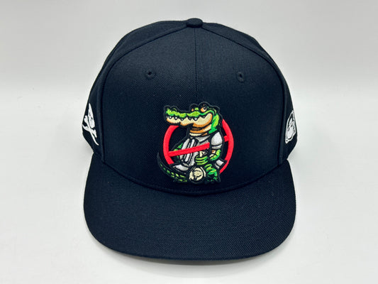 “No Crocodile” Snapback Cap – Anti-Corruption Edition by KRWN