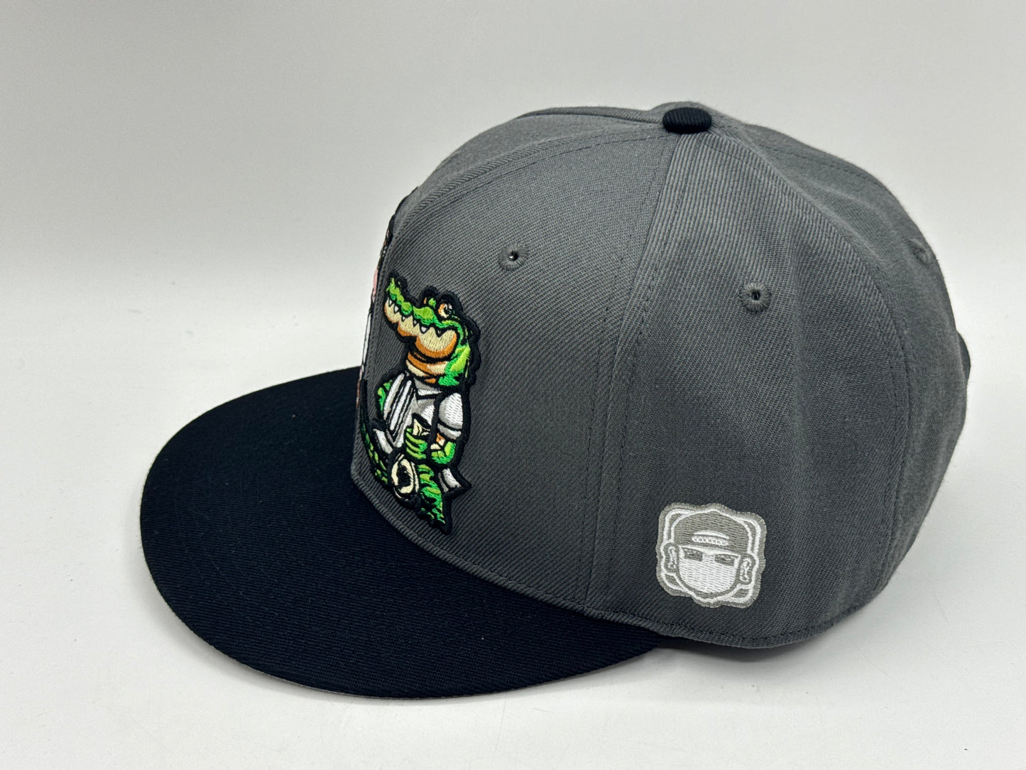 “No to Pig & Crocodile” Snapback Cap – Anti-Corruption Edition by KRWN
