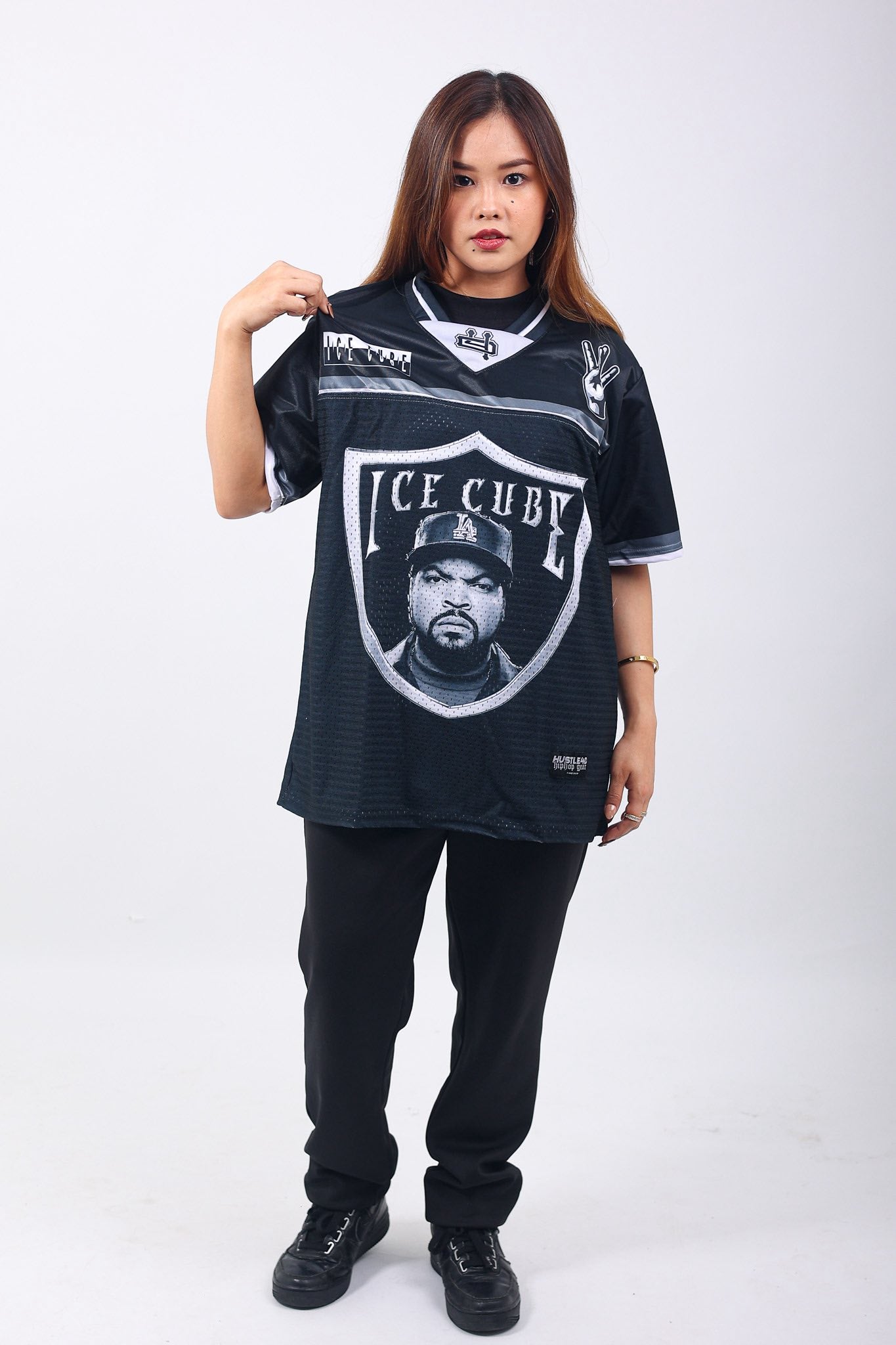 ICE Cube Jersey BLACK by Hustle4D
