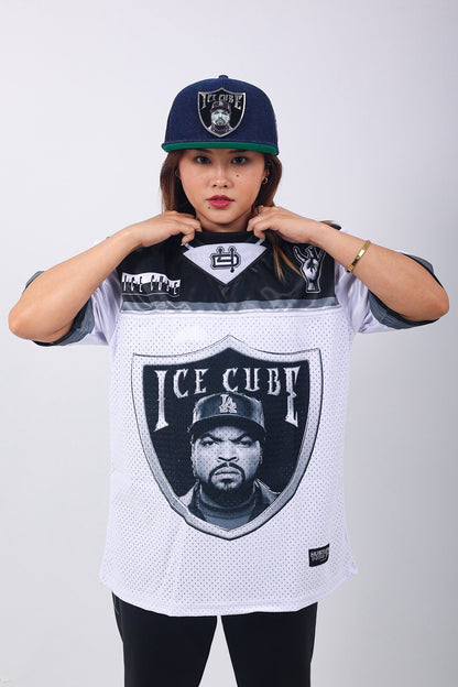 ICE Cube Jersey White/Black by Hustle4D