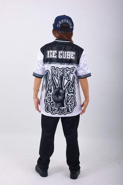 ICE Cube Jersey White/Black by Hustle4D