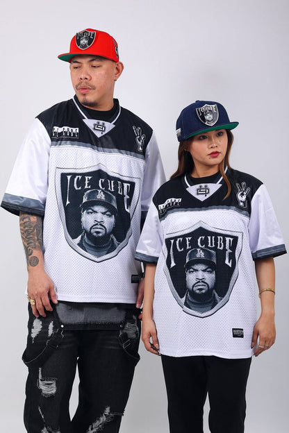 ICE Cube Jersey White/Black by Hustle4D