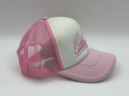 Mueco Mundo Trucker Cap – Pink / White