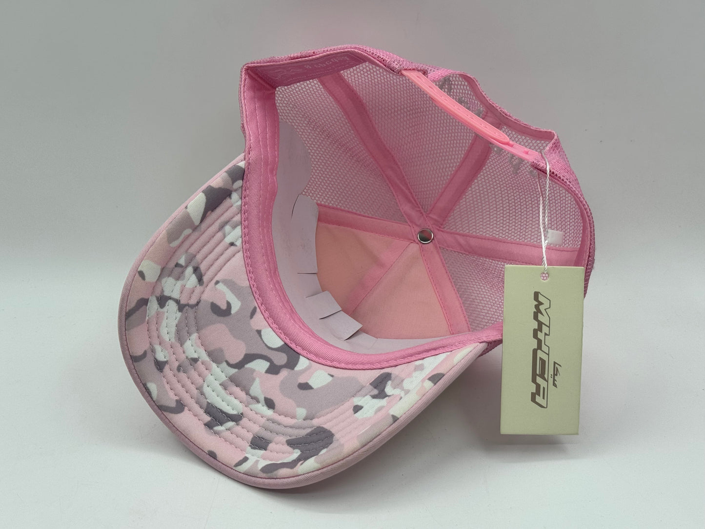 Mueco Mundo Trucker Cap – Pink / White
