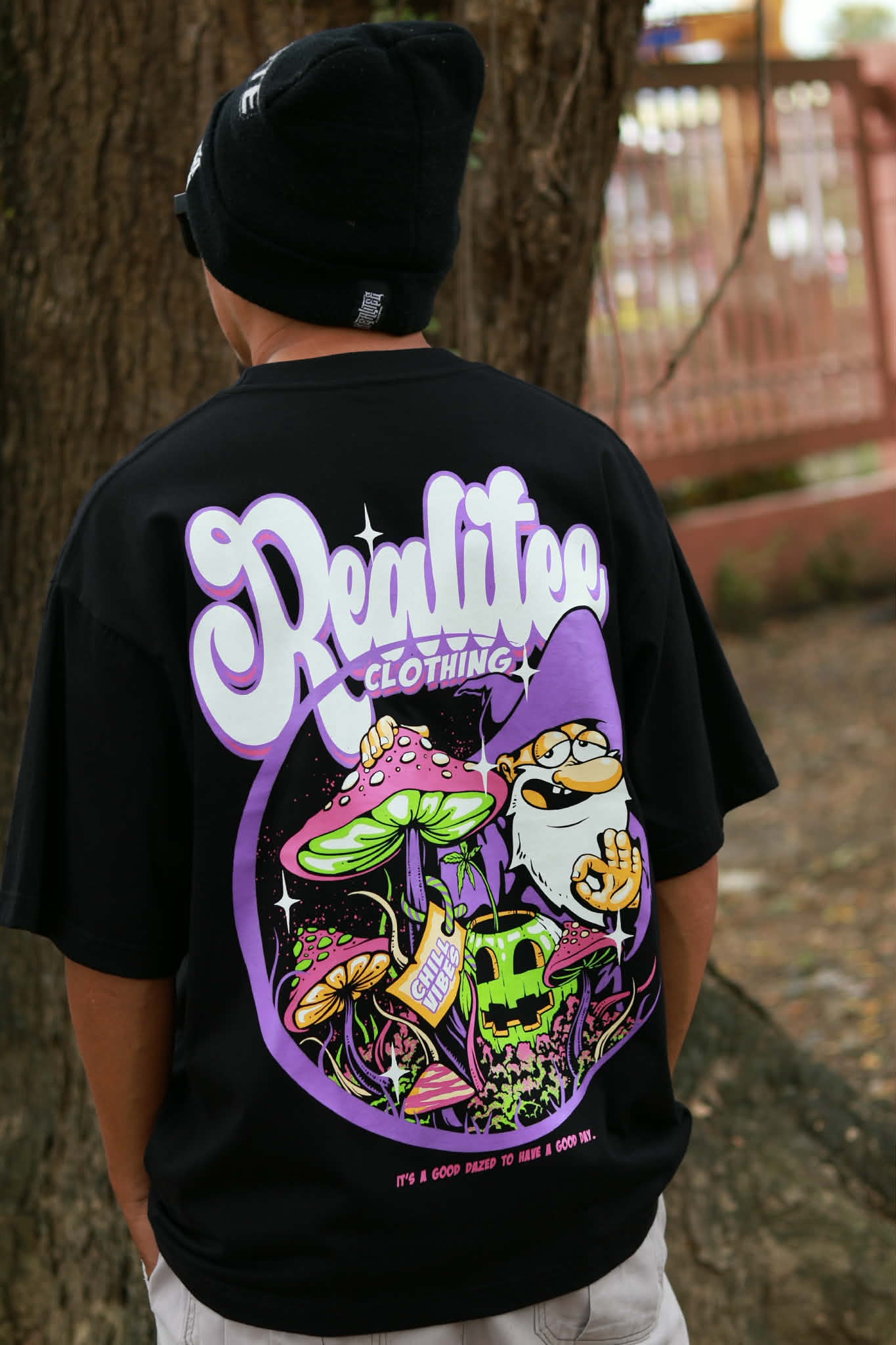 Mushroom Graphic T-Shirt by Realitee Clothing