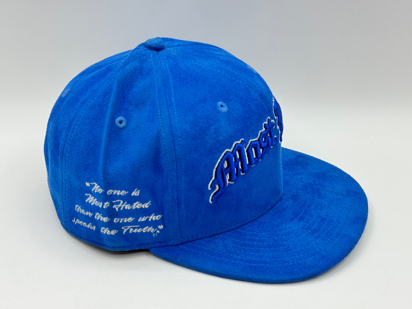 Most Hated Suede Snapback – Blue (D’Culture)