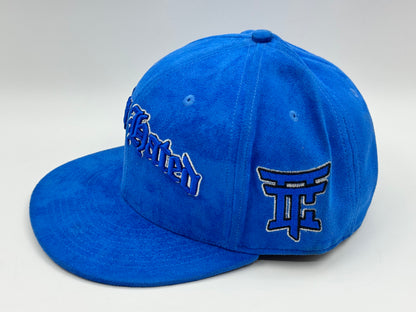 Most Hated Suede Snapback – Blue (D’Culture)