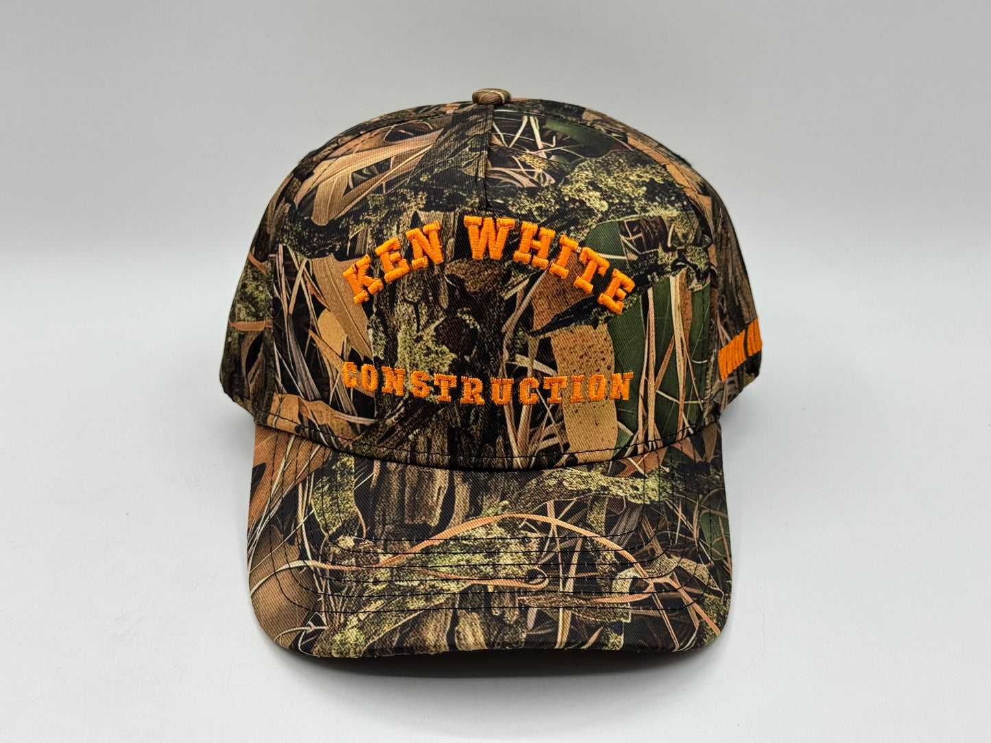 Ken White Construction Camo Snapback Cap