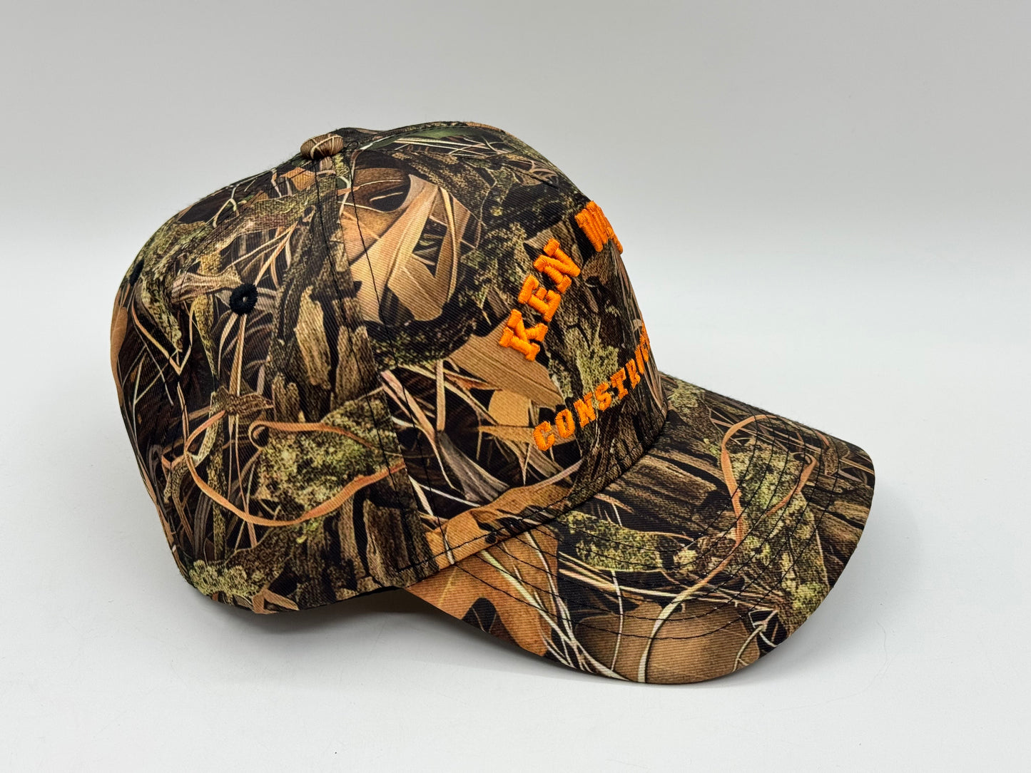Ken White Construction Camo Snapback Cap