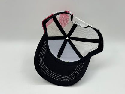 Leaf Patch Trucker Cap (Green/Black/White)
