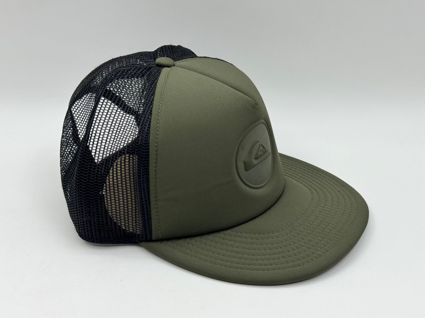 Quiksilver Olive Mesh Trucker Cap