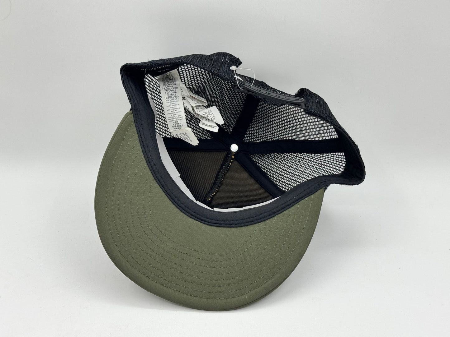 Quiksilver Olive Mesh Trucker Cap