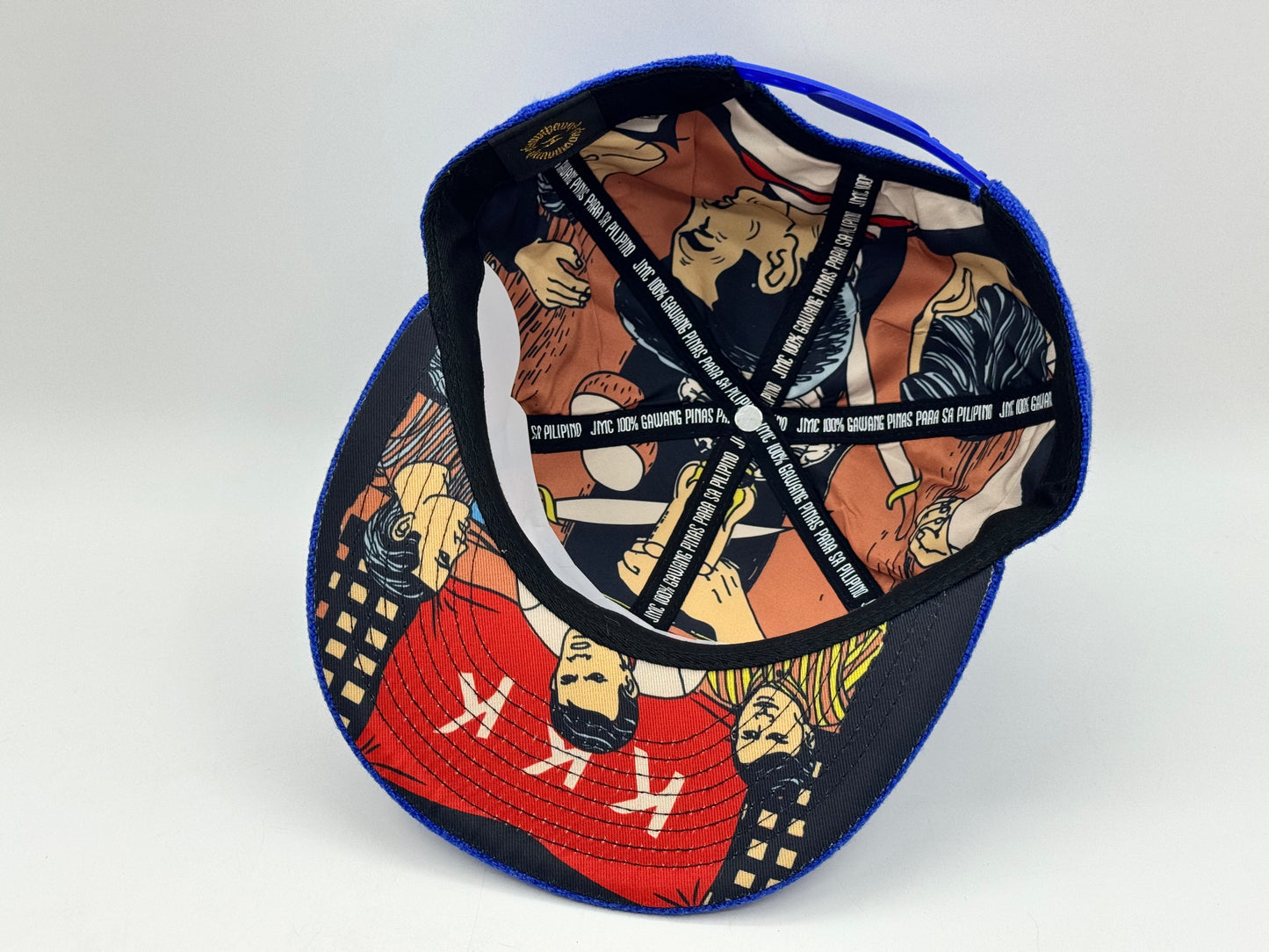 Walong Sinag Blue Snapback by JTMC